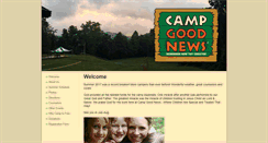 Desktop Screenshot of campgoodnewsnc.org